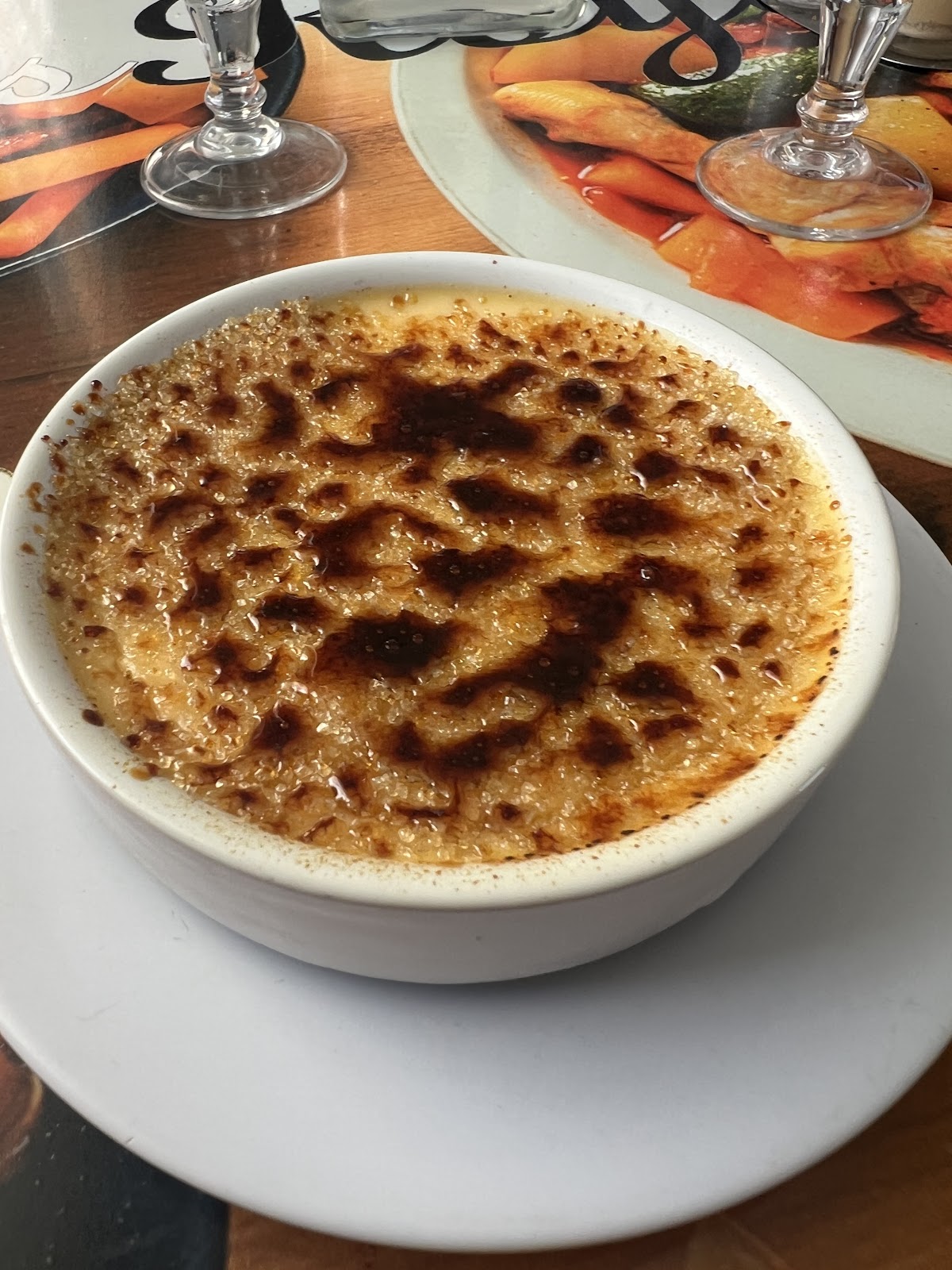 Crème brûlée maison